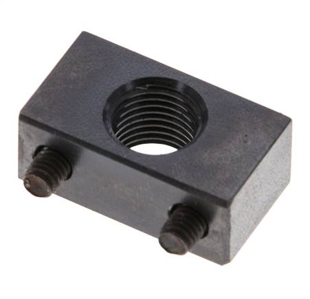 ACE Klemmflansch M 10x1 für Stoßdämpfer, Seitenmontage - MB10SC2