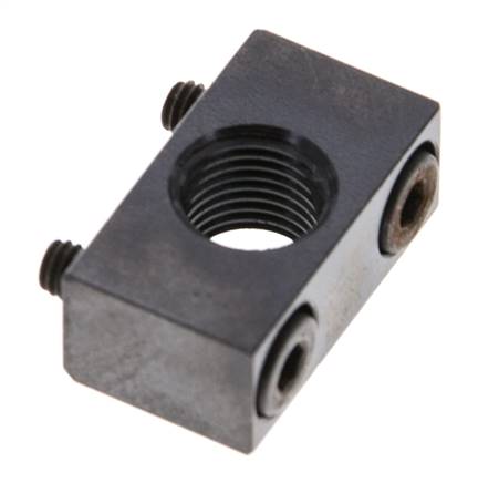 ACE Klemmflansch M 10x1 für Stoßdämpfer, Seitenmontage - MB10SC2