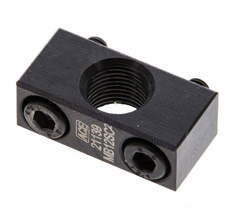 ACE Klemmflansch M 12x1 für Stoßdämpfer, Seitenmontage - MB12SC2