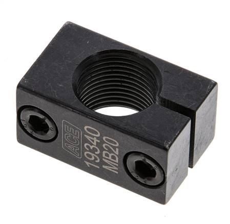 ACE Spannflansch M 20x1,5 für Stoßdämpfer, Seitenmontage - MB20