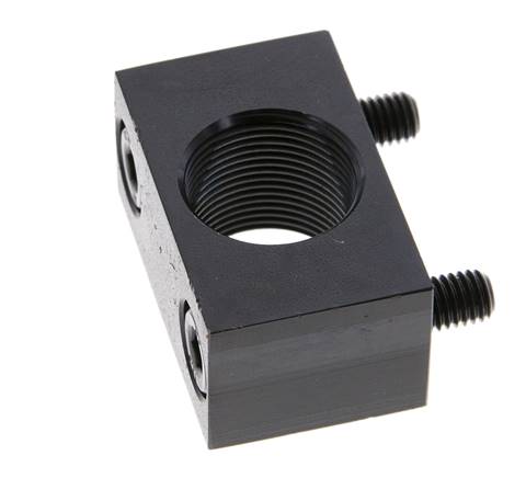 ACE Spannflansch M 25x1.5 für Stoßdämpfer, Seitenbefestigung - MB25SC2