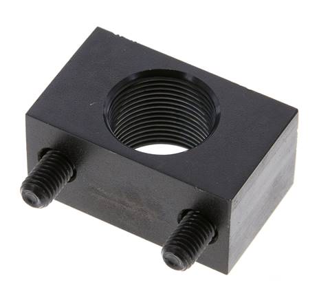 ACE Spannflansch M 25x1.5 für Stoßdämpfer, Seitenbefestigung - MB25SC2