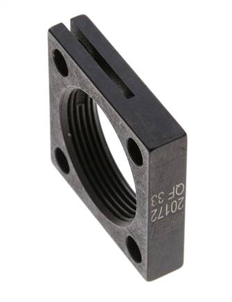 ACE Spannflansch M 33x1.5 für Stoßdämpfer, Seitenbefestigung - QF33
