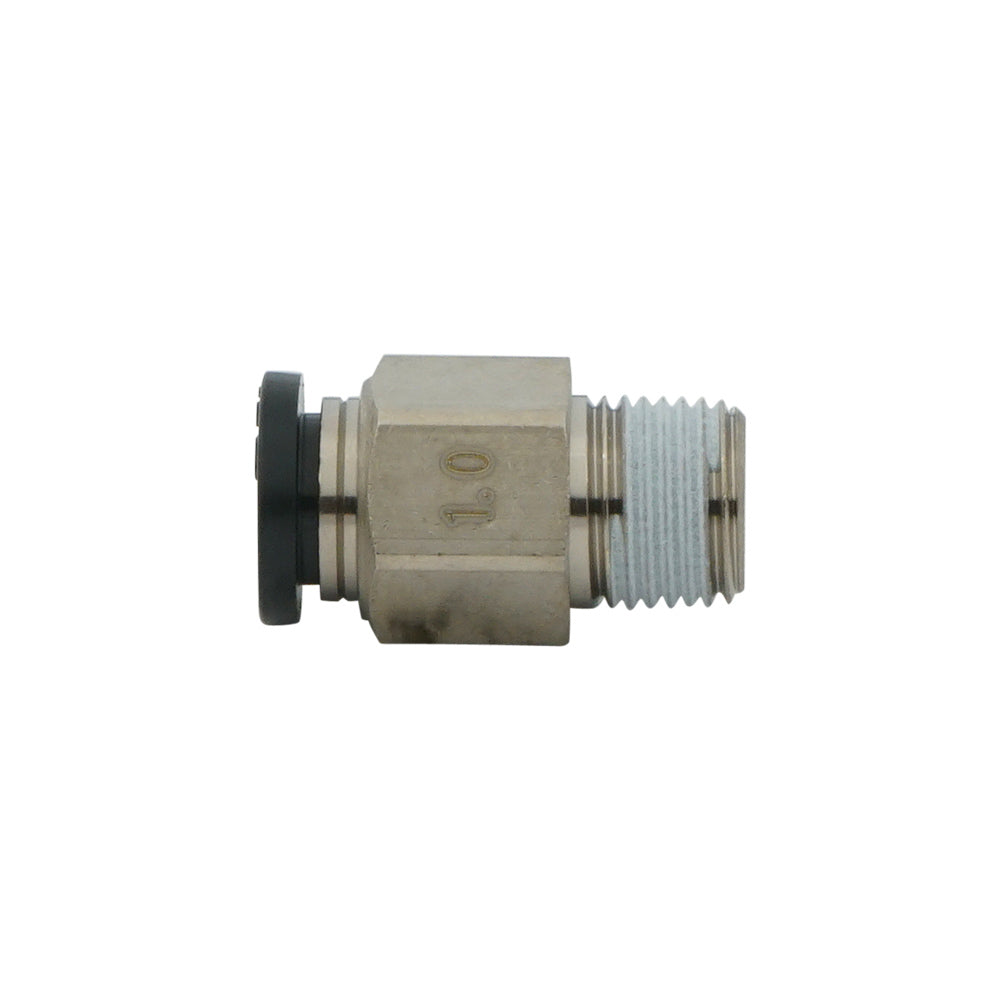 4mm - R1/8" 1.7mm Straight Orifice Fitting [10 Pieces]
