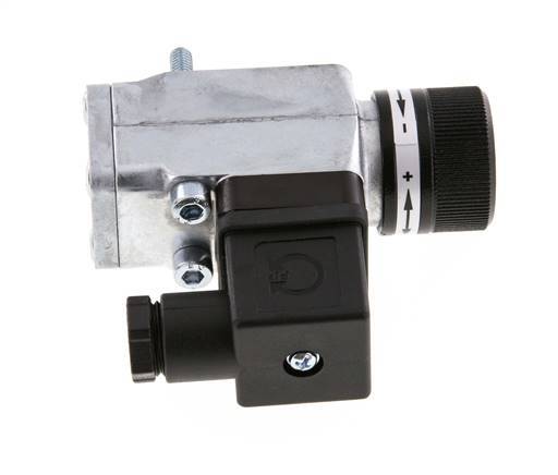 1 bis 16bar SPDT Druckschalter aus Zinkdruckguss Flansch 250VAC DIN-A Stecker