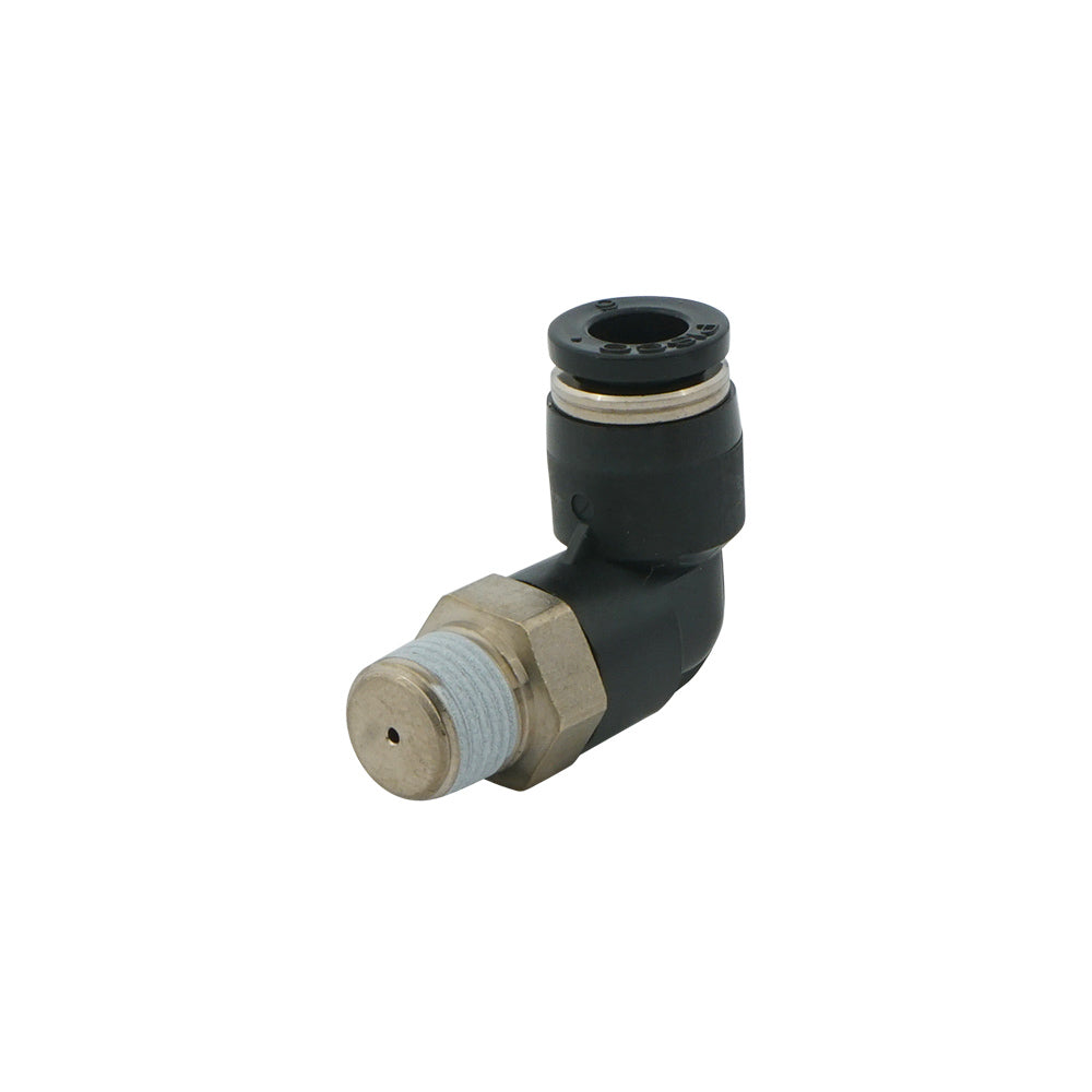 6mm - R1/8" 1.1mm Elbow Orifice Fitting