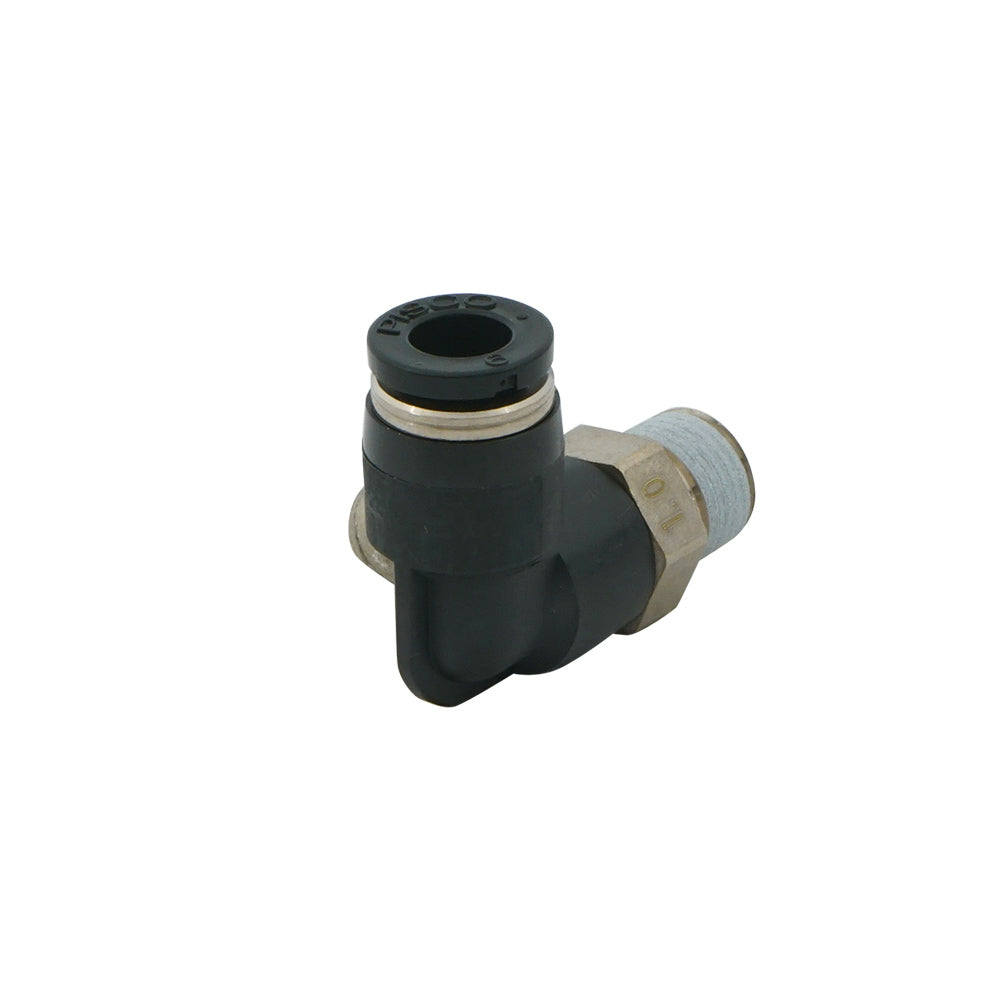 8mm - R1/8" 1.1mm Elbow Orifice Fitting