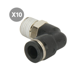 4mmxR1/8'' Elbow Push Fit [10 pieces]