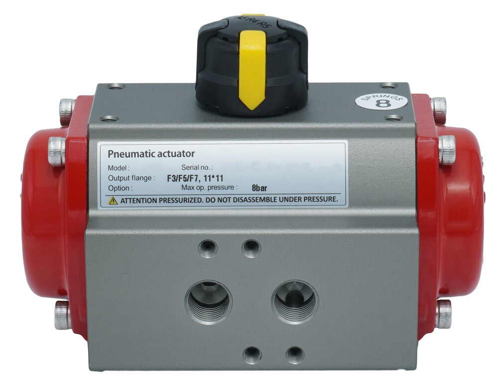 Pneumatic Actuator Rack & Pinion Spring Opening 78.2Nm @ 6bar F07/F10 - PR07B