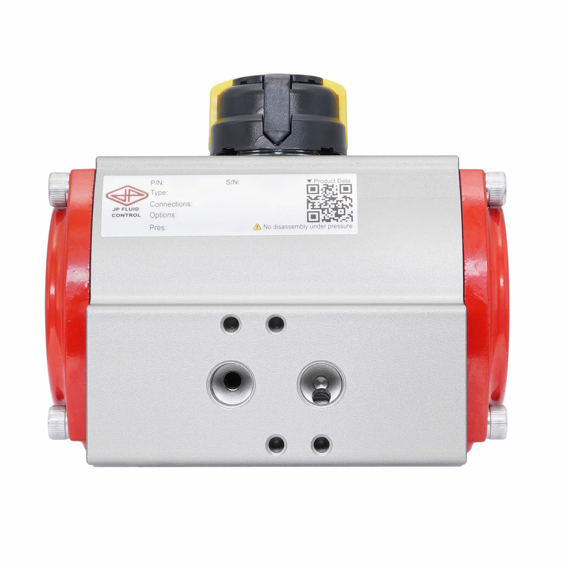 Pneumatischer Schwenkantrieb Zahnstange-Ritzel Doppelt Wirkend 18.2Nm @ 6bar F04 - PR50D-F04