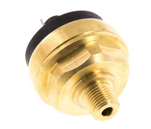0.2 bis 2bar NO Druckschalter aus Messing M10 42VAC/DC Flachstecker