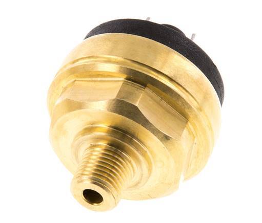 0.2 bis 2bar NO Druckschalter aus Messing M10 42VAC/DC Flachstecker