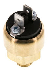 0.3 bis 2bar NC Druckschalter aus Messing G1/8'' 42VAC/DC Flachstecker
