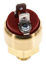 1 bis 10bar NO Druckschalter aus Messing G1/8'' 42VAC/DC Flachstecker