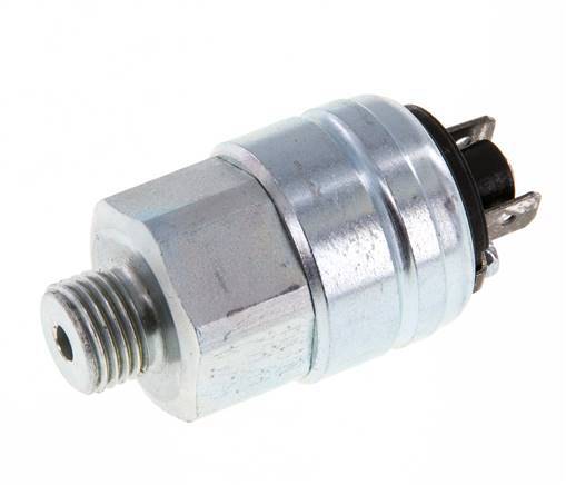 100 to 350bar NC Steel Pressure Switch G1/4'' 42VAC Flat Connector