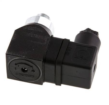 50 to 200bar SPDT Steel Pressure Switch G1/4'' 250VAC DIN-A Connector