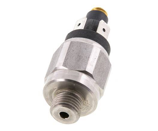 0.5 bis 2bar NC Druckschalter aus Edelstahl G1/4'' 42VAC Flachstecker
