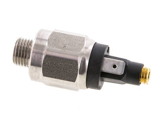 1 bis 10bar NO Druckschalter aus Edelstahl G1/4'' 42VAC Flachstecker