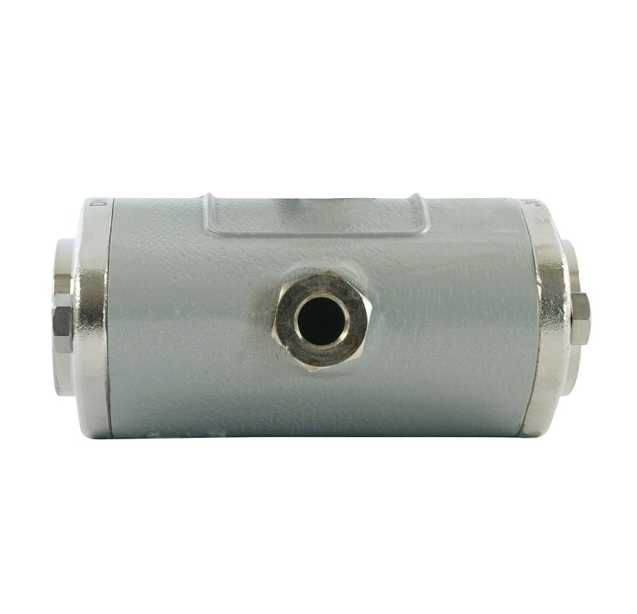 1 1/4 inch Aluminum Pneumatic Pinch Valve With Rubber Sleeve - Food Safe
