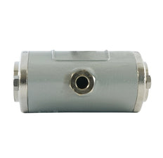 1 1/4 inch Aluminum Pneumatic Pinch Valve With Rubber Sleeve - Food Safe