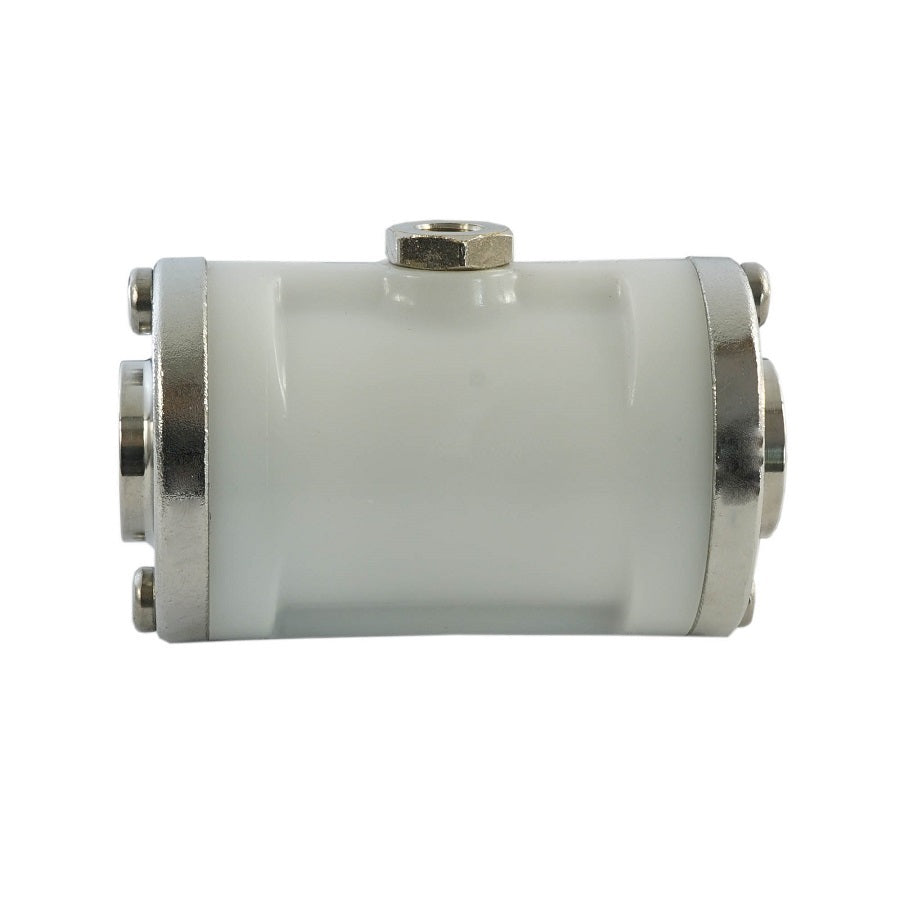 1 1/2 inch POM Pneumatic Pinch Valve With Rubber Sleeve - Abrasion Resistant