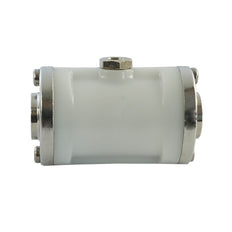 Pneumatisches 2-Zoll-Quetschventil aus POM mit Gummimanschette - abriebfest