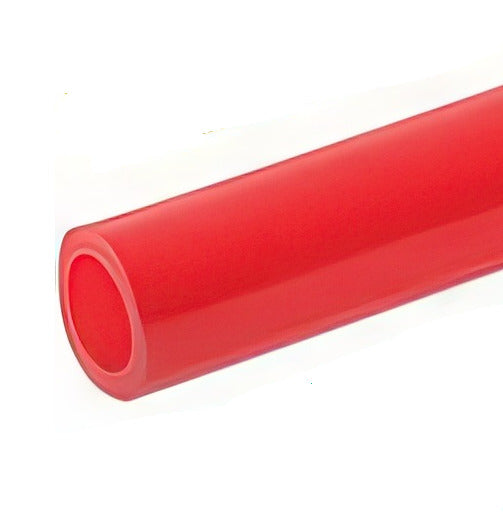 PTFE (Teflon) chemical resistant hose 2x4 mm 50 m red colour
