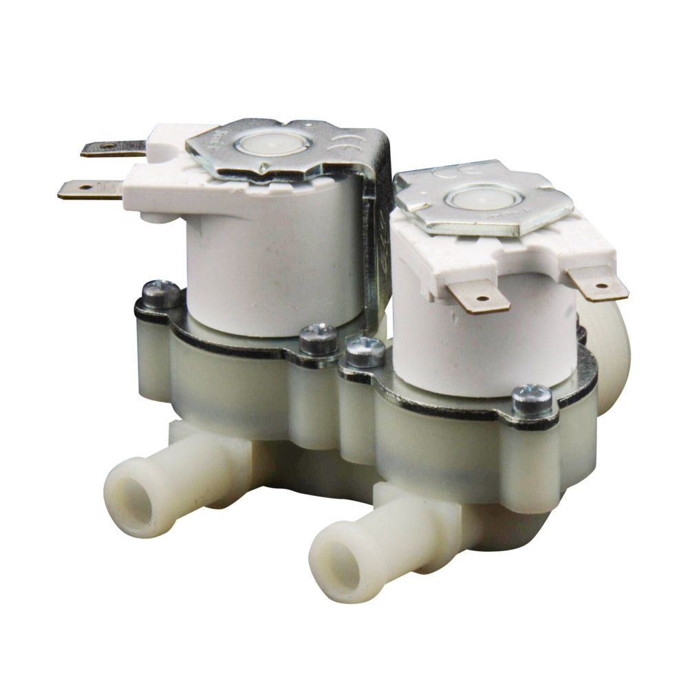 Magnetventil RPE doppelt 3/4''x10mm Nylon NBR 180° 0,2-10bar 24V AC