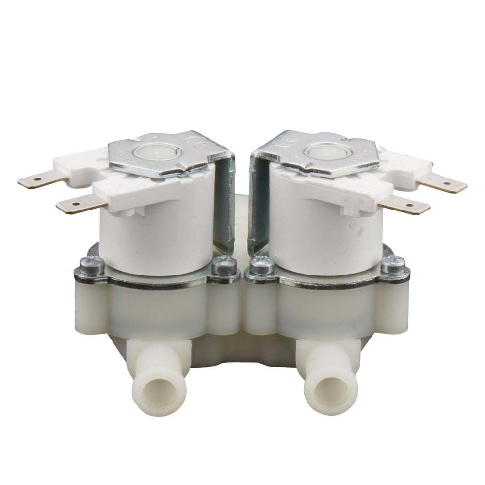 Magnetventil RPE doppelt 3/4''x10mm Nylon NBR 180° 0,2-10bar 230VAC