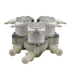 Magnetventil RPE dreifach 3/4''x10mm Nylon NBR 180° 0,2-10bar 24V AC