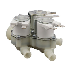 Magnetventil RPE dreifach 3/4''x10mm Nylon NBR 180° 0,2-10bar 24V AC