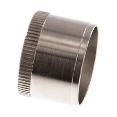 28x25mm Edelstahl-Verstärkungsring mit Rändel