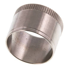 28x25mm Edelstahl-Verstärkungsring mit Rändel