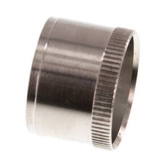 28x25mm Edelstahl-Verstärkungsring mit Rändel