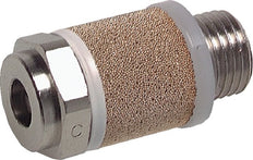 G3/8'' Brass Flow Control Muffler For Precise Flow Adjustment
