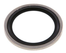 G 1" Stainless Steel/FKM Hydraulic Bonded Seal 33.9x42.8x2.5 mm