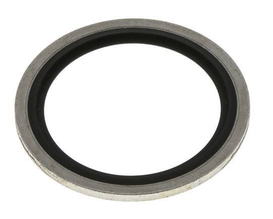 G 1-1/4" Stahl/FKM Hydraulisch gebundene Dichtung 42,9x52,4x2,5 mm