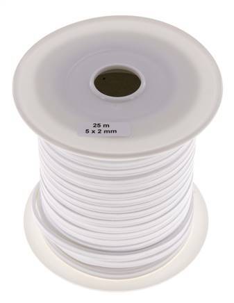 5x2 mm PTFE-Flächen-Dichtband 25 m