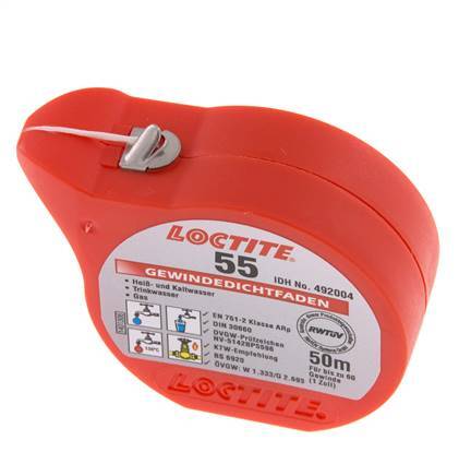 Gewindedichtung Faser Loctite Polyamide 50m