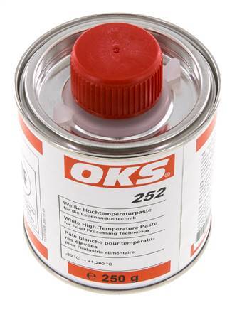 Weiße Hochtemperaturpaste für die Lebensmittelindustrie 250g OKS 252