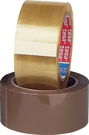 Verpackungsklebeband Braun Medium 50mm/66m [6 Stück]