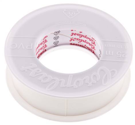 Elektrisches Isolierband VDE-geprüft 25mm/25m Weiß