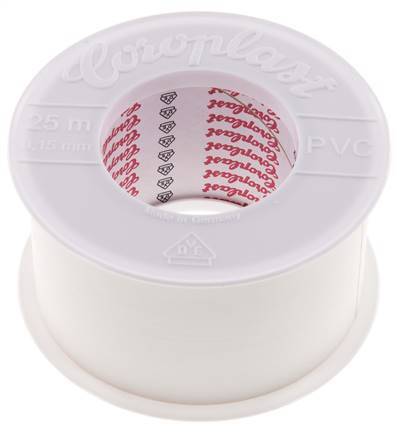 Elektrisches Isolierband VDE-geprüft 50mm/25m Weiß