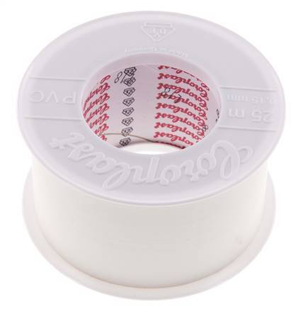 Elektrisches Isolierband VDE-geprüft 50mm/25m Weiß