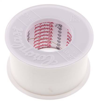 Elektrisches Isolierband VDE-geprüft 50mm/25m Weiß