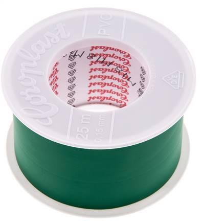Elektrisches Isolierband VDE-geprüft 50mm/25m Grün