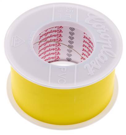 Elektrisches Isolierband VDE-geprüft 50mm/25m Gelb