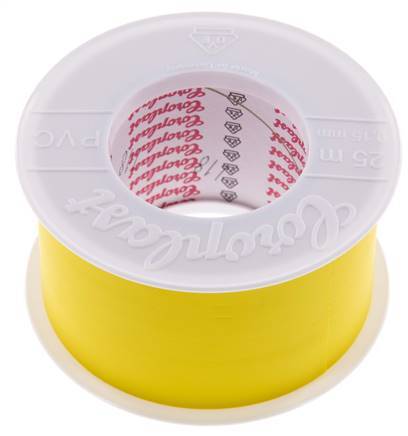 Elektrisches Isolierband VDE-geprüft 50mm/25m Gelb