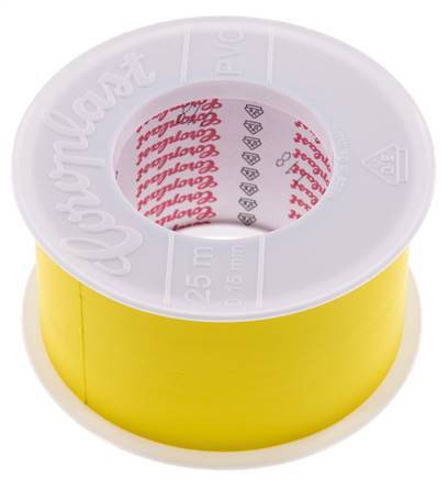 Elektrisches Isolierband VDE-geprüft 50mm/25m Gelb