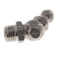 Angled Hydraulic Grease Nipple Stainless Steel M8x1 DIN 71412